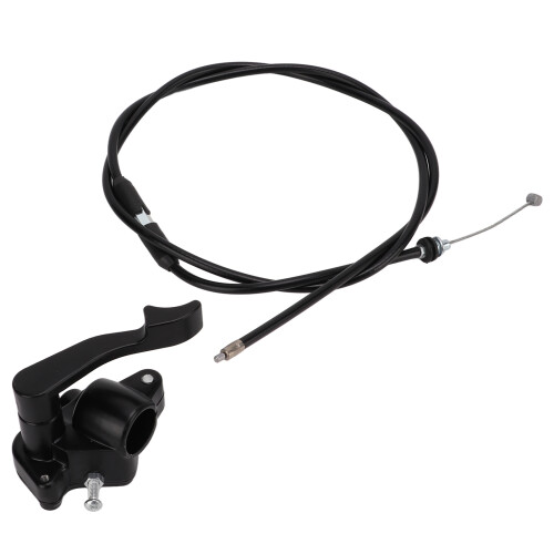 Aluminum Material, Black Anodized Technology 4 Thumb Throttle Cable Ensuring High Reliability & Durability, Professional Design w/ Stable Performance 2