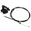 Aluminum Material, Black Anodized Technology 4 Thumb Throttle Cable Ensuring High Reliability & Durability, Professional Design w/ Stable Performance 4