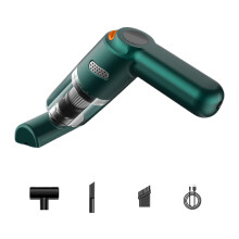 Aspirateur sans fil portable, filtre HEPA lavable pour voiture et maison, 3 fonctions en 1, puissance d'aspiration élevée, charge rapide et longue