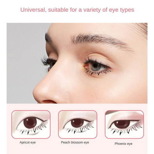 Women Eyelash Stamps Tool Eye Makeup Tool DIY Lower Lashes Extensions Natural  for Make  Beginner False Eyelash 2
