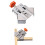 4Pc Carpenter Quick Positioning Clamp for Wood Panel Splicing 90 Degree Right Angle Fixing Clips Right Angle Clamps-Open 8