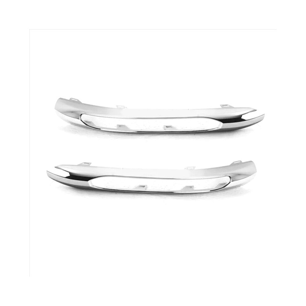 1Pair Front Bumper Lower Grille Fog Cover Frame For Mercedes-Benz Slk Class R172 W172 2012-2016 A1728850074/174 Light 4711342643935