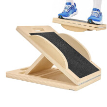 Slant board made of wood, calf stretcher, adjustable slant boards, portable