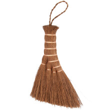 Mini balai de palmier pour la cérémonie du thé, grand balai professionnel et doux avec cordelette de suspension pratique et conception légère