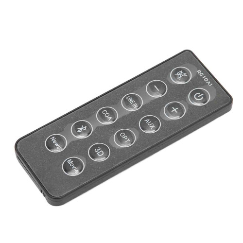 Télécommande universelle pour enceintes de bibliothèque Edifier, télécommande intégrée à piles, aucune configuration requise, compatible avec