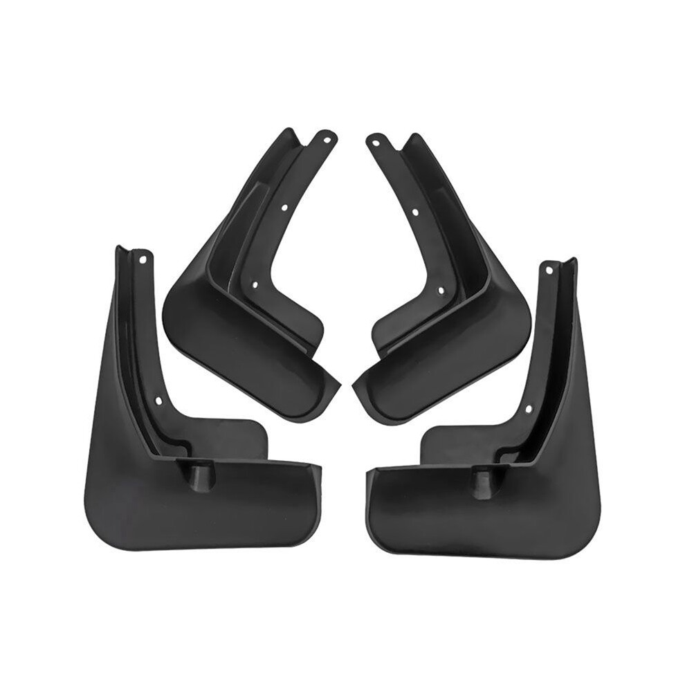 4Pcs Car Mudguard Mud Flaps Splash Mud Guard Fender For Hyundai Santa Fe 2019-2021 Car Accessories Black 4714008768379