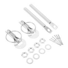 Secure Your Car Engine Hood Stainless Steel Hood Pin Lock Universal Hood Pin Bracket for Racing Cars