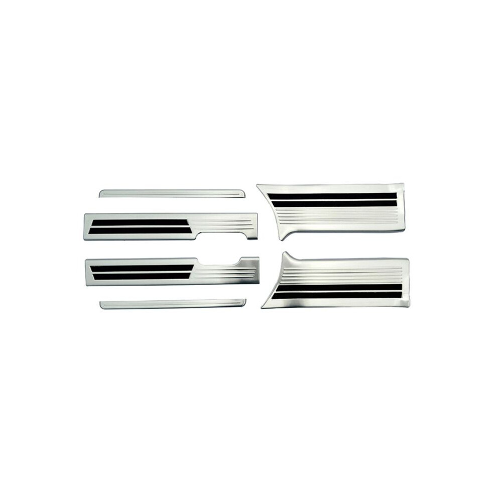 Car Stainless Steel Door Sill Scuff Plate Welcome Foot Pedal For Suzuki Spacia/Spacia Custom Mk54s Mk94s 2024 Silver 4714016813030