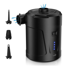 , Cordless, Air compressor, Inflatable pump for cushions, Air mattresses, Boat ring buoy
