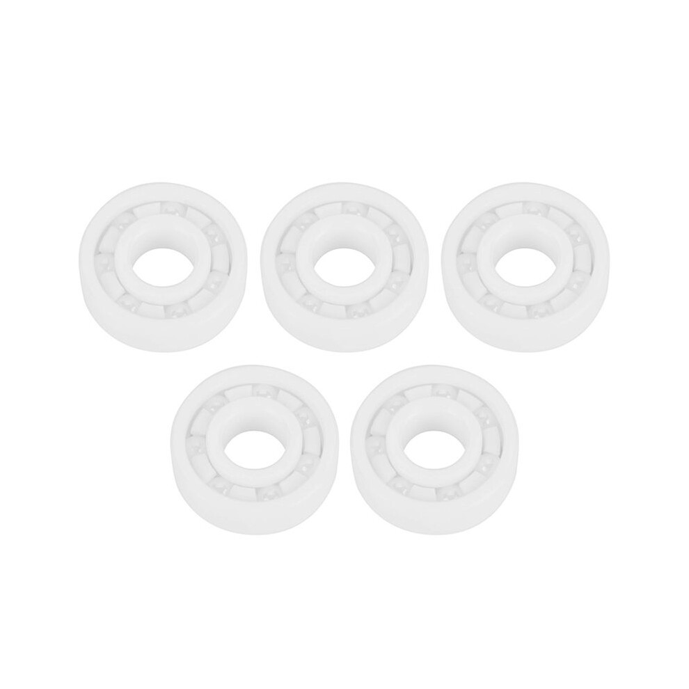 5Pcs 6000-2Rs Full Ceramic Bearing Zro2 Ball Bearing 10X26x8mm Zirconia Oxide Bearing 4711629011839