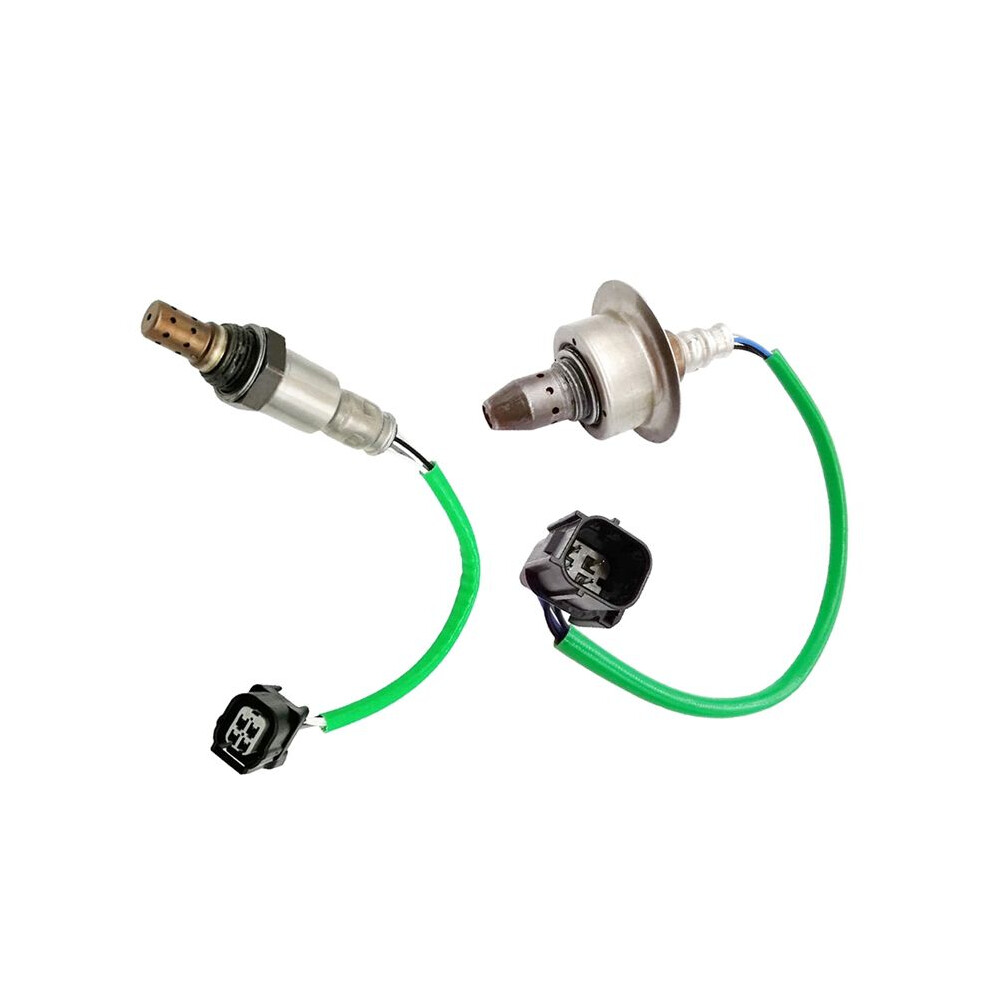 2Pcs Up+Downstream O2 Oxygen Sensor For Honda Accord 2.4L Acura Tsx 2.4L Exhaust Gas Oxygen Sensor 36531-R40-A01 4711680208544