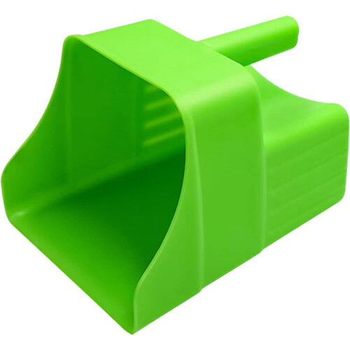 Plastic Closed Feed Scoop Performance Stack Stackable Feeding Operations For Farm Deliveries For Sorting Seeds 1
