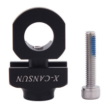 Bicycle chain tensioner, aluminum alloy, mounting screws, single speed, for BMX bikes black