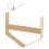 Hanging ect coil holder Reusable hexagonal ect accessory holder Heatresistant outdoor coil burner 1