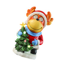 Illuminated Christmas Music Box with LED Light for Kid Adult-C