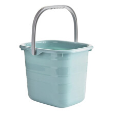 Plastic Baucket with Handle 11L Cleaning Bucket Household Mop Bucket Laundry Bucket for Cleaning Supplies, Cleaning Organizer Basket with Handle