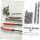 Professional M8 Thread Repair Insert Nut Tool Kit Car Repair Wire Insert Kit 4