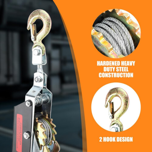 Wire Rope Hand Puller for Basic Technical Machine Equipment (2T) 1