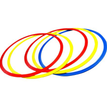 5pcs 12inch plastic exercise rings, portable fitness rings for trainer