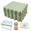 9Pcs Crochet Blocking Mat 32x32cm Knitting Blocking Foam-Green 1
