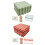 9Pcs Crochet Blocking Mat 32x32cm Knitting Blocking Foam-Green 2