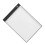 (As show, One size) LED Light Box Tracer with Scale A4 Soft White Light Efficient Light Transmission Touch Buttons Tracing Light Box 5