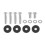 Motorrad GPS Halterung Halter Bar Kit 0,8 in 13