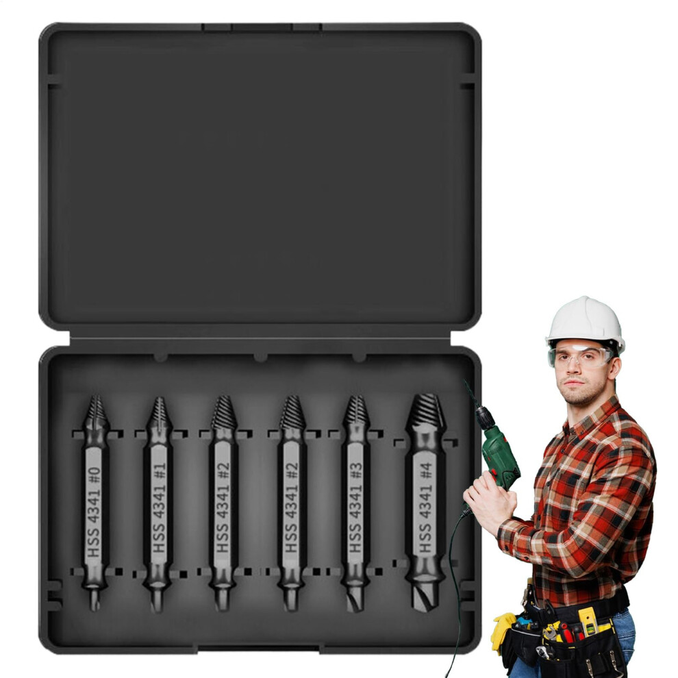 Schraubenextraktor Precise Bolt Remover Nonslip Tool For Plumbing, Mechanics, Diy Industry Nitrogen Black 9365049507783