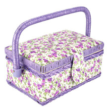 Sono Sewing Kit Basket, 260 Adjustable, Sewing Box, Storage for Thread, Scissors, Buttons