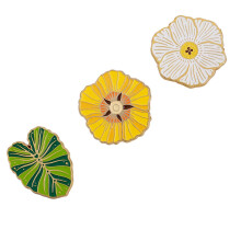 3 Pcs Leaf Shape Needle Minders Magnetic Needle Keeper Hand Accessories For Embroidery