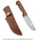 Leather Snap Pocket Knife Sheath, Knife Sheath with Belt Loop, brown 5