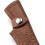 Leather Snap Pocket Knife Sheath, Knife Sheath with Belt Loop, brown 4