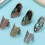 2Pcs Antique Metal Thimble Finger Tip Protector For-    C 7
