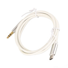 USB-C-auf-3,5-mm-Stereo-Audiokabel, Plug-and-Play-USB-C-Design, Typ-C-auf-3,5-mm-Aux-Kabel für Mobilgeräte mit verbesserten Original-Audiochips,