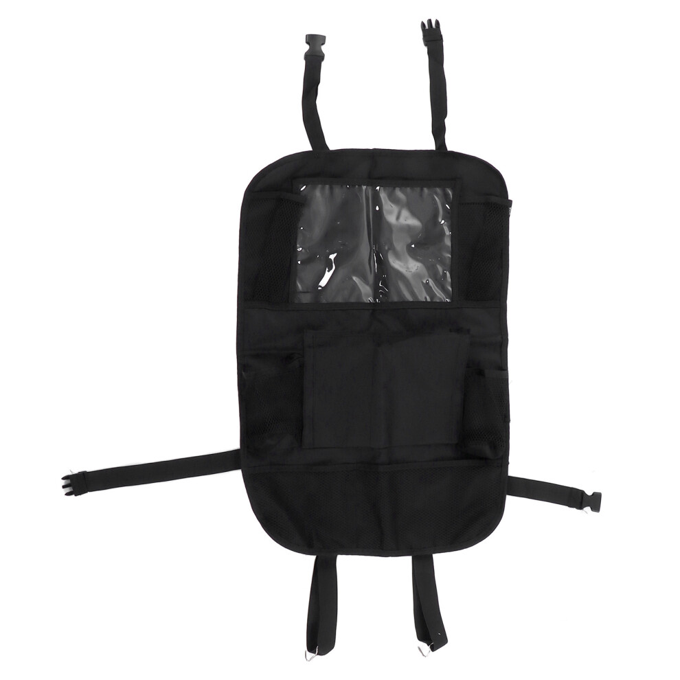Backseat Car Organizer Protectors Kick Mats Touch Screen Tablet Holder Multi Pocket Storage Organizer Durable Car Seat Protector Waterproof Car 9139052834088