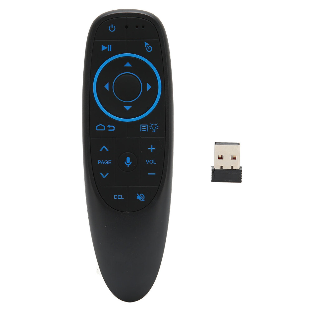 Advanced Air Remote Mouse With Motion Sensing Game Functions And Built-In 6-Axis Gyroscope Sensor, Smart Voice Remote Featuring Plug And Play Setup An 9416038818615