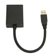 Adaptateur HD pour l'amélioration de la sortie vidéo, USB 3.0 vers HDMI avec fonctionnalité Plug and Play, connexion sans pilote pour câble de