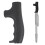 Kunststoff Schwarz Einbeinstativ Griff Grip 5