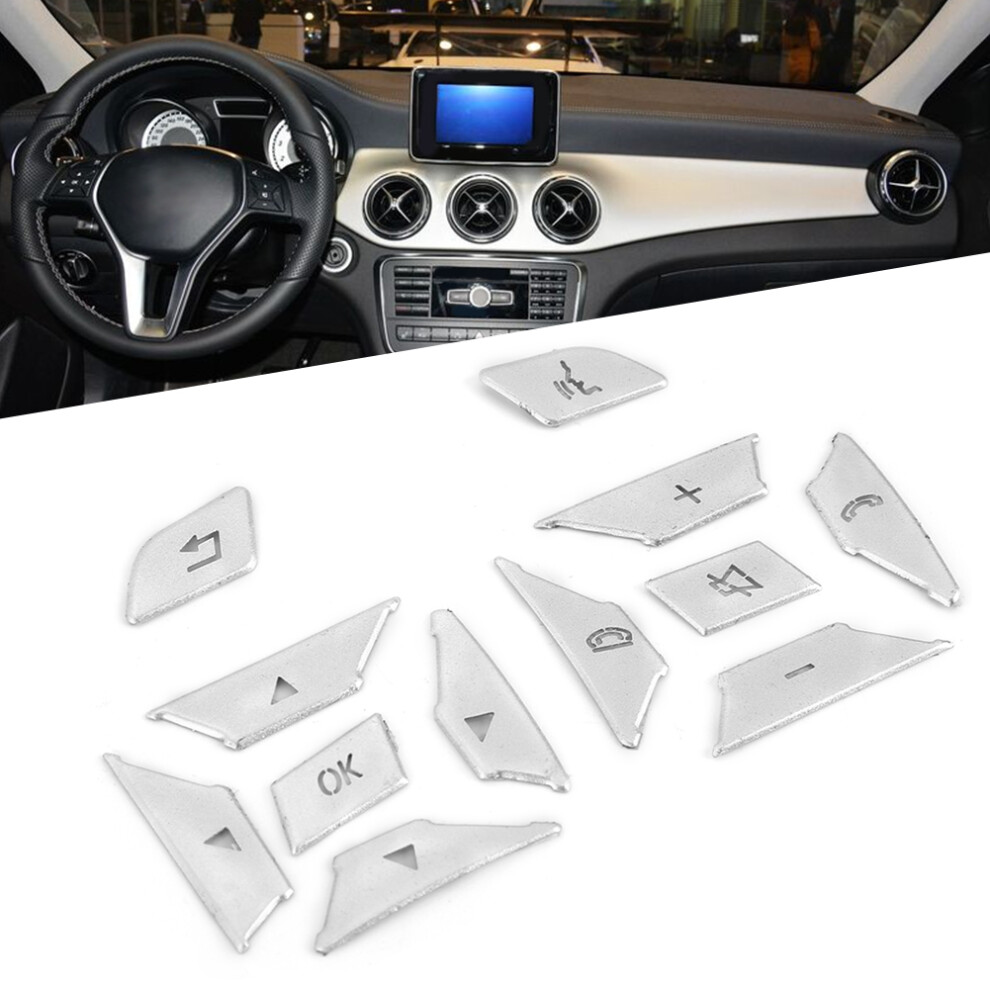 12 Teile/Satz Auto Lenkrad Taste Patch Schutz Trim 8141948365751