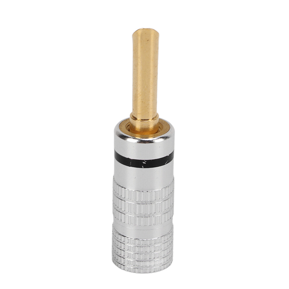 Stã¼Ck J.10054 Gezackter Bananenstecker, 4 Mm, 8141948371639