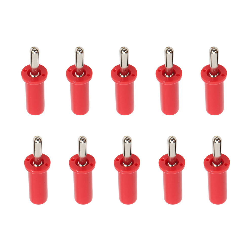 10 Stã¼Cke Bananenstecker 4Mm Kreuzschlitz 8141948371691