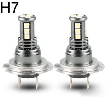 LED-Nebelscheinwerferlampe H4, Motorradscheinwerferlampen, Fokussierte Lichtstrahltechnologie, Blendfrei für andere Fahrer, Kompaktes Design,