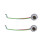 2 STÜCKE T10 W5W Standlichtfassung mit 11