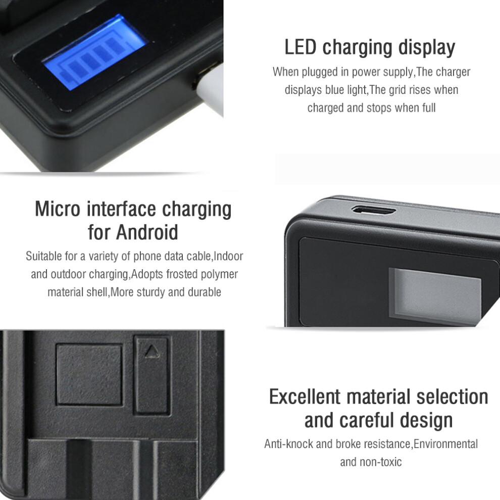 Seivi Schwarz Kunststoff Led Videoleuchte Lcd 8141948370946