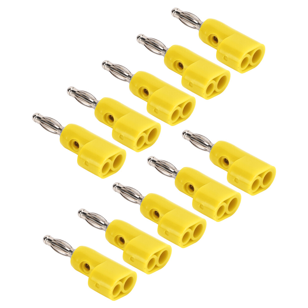 10 Stã¼Cke 4Mm Stapelbar Banana Stecker Anschlã¼Sse 8141948371257