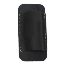 Crazy Leather Knife Sheath for , Horizontal Leather Sheath, Vintage Title Houses for Christmas, Birthdays, Dad Black