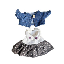 Doll Sweater Dress suits Educational Cute Doll Clothes Suit for 7.87'' Dolls