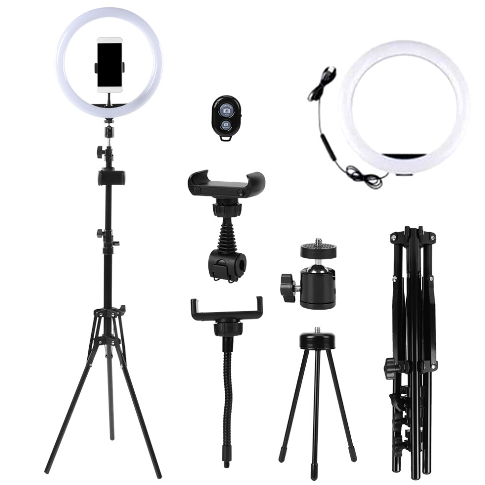 12-Zoll-Telefon-Live-Ring-Fã¼Lllicht-Set Mit 160 Cm 8141948367410