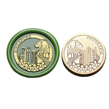 Round Metal Seal Stamp Head for Seal Envelope Card-Singapore