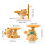 Small Object Tray Bear Key Tray Resin Decorative Tray for-1 4